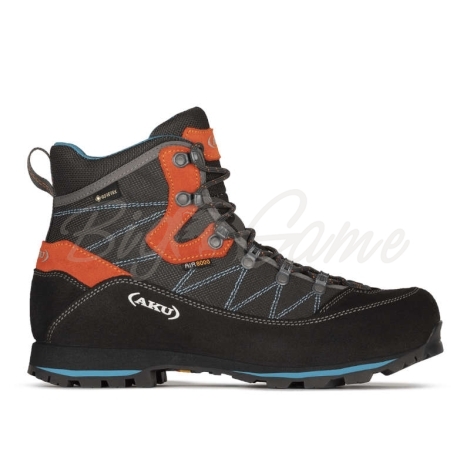 Ботинки треккинговые AKU Trekker Lite III GTX цвет Dark grey / Orange фото 5