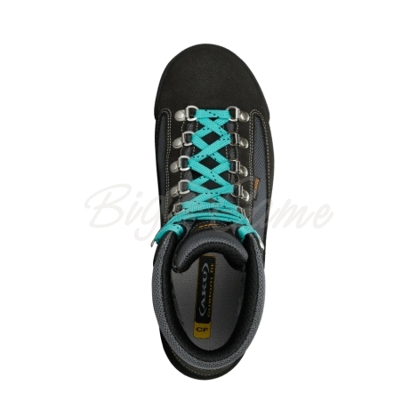 Ботинки треккинговые AKU WS Ultra Light Micro GTX цвет Anthracite / Mint фото 2