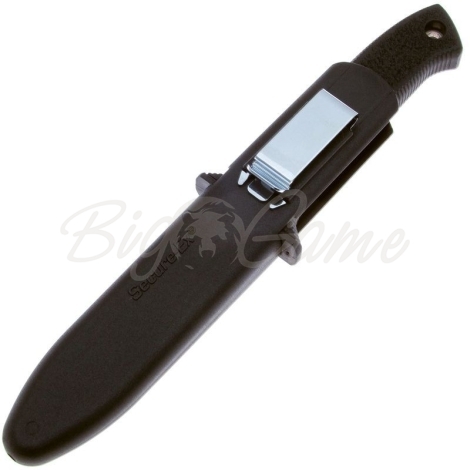 Нож с фиксированным клинком COLD STEEL Peace Maker III Нержавеющая сталь рукоять Полипропилен цв. Черный фото 3