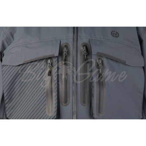 Куртка FHM Brook цвет серый фото 4