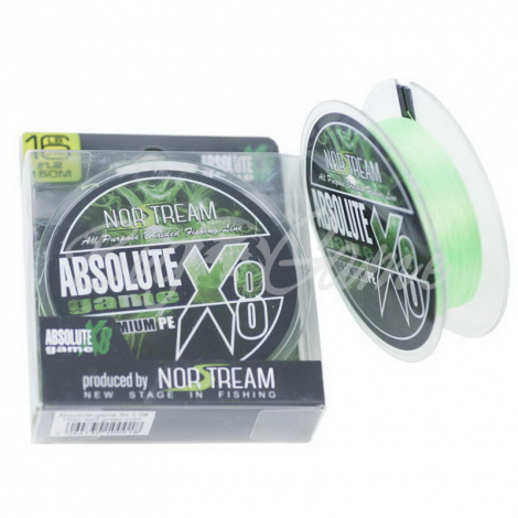 Плетенка NORSTREAM Absolute Game 8x #0,4 цв. fluo light green фото 1