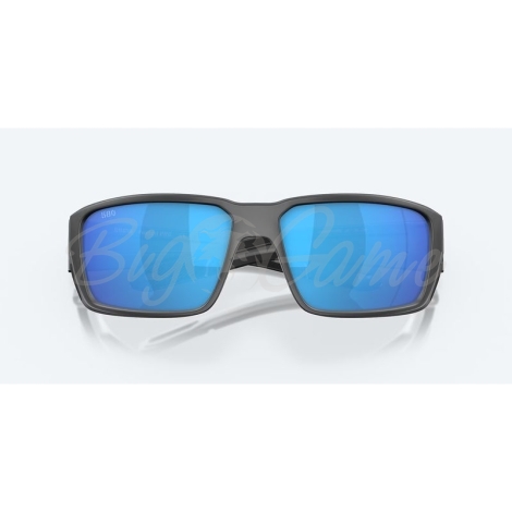 Очки поляризационные COSTA DEL MAR Fantail Pro 580G цв. Matte Gray цв. ст. Blue Mirror фото 2