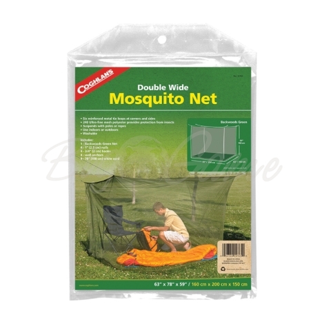 Сетка антимоскитная COGHLAN'S Mosquito Net - Double цвет зеленый фото 3