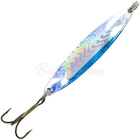 Блесна колеблющаяся BLUE FOX Moresilda Holographic 22 г код цв. 05 Silver Blue фото 2