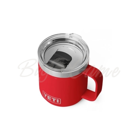 Термокружка YETI Rambler Stackable Mug CL w/Magslider Lid 296 цвет Rescue Red фото 4