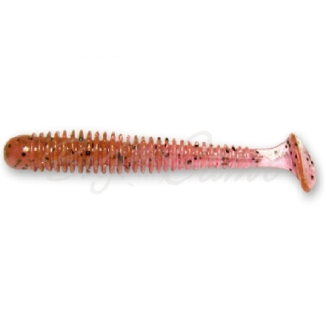 Виброхвост CRAZY FISH Vibro Worm 3" (5 шт.) зап. чеснок, код цв. 13 фото 1