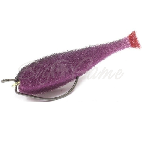 Поролоновая рыбка LEX Classic Fish 10 OF2 PBB (фиолетовое тело / черная спина / красный хвост) фото 1