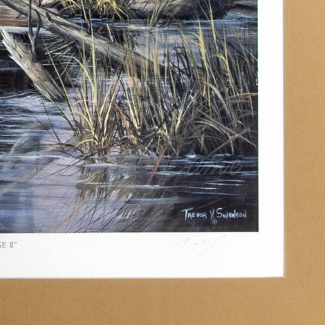 Картина Swanson репродукция Water Edge (олени разные) фото 2