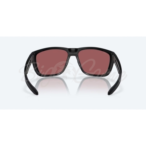 Очки поляризационные COSTA DEL MAR Ferg 580G р. XL цв. Matte Black цв. ст. Gold Mirror фото 3