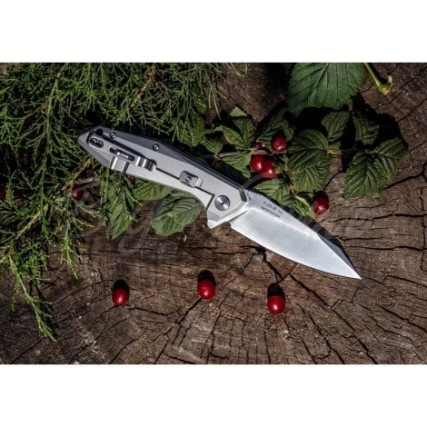 Нож складной RUIKE Knife P135-SF цв. Серый фото 21