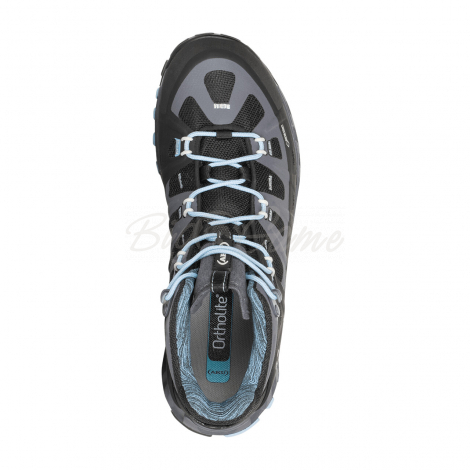 Ботинки треккинговые AKU WS Selvatica Mid GTX цвет Black / Light Blue фото 2