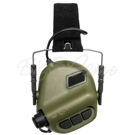 Наушники противошумные EARMOR М31 MOD3 Electronic Hearing Protector цв. Green фото 1