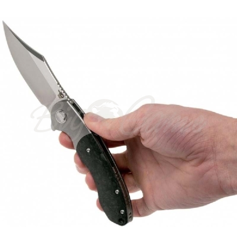 Нож BESTECH Bowietie складной цв. серый фото 8