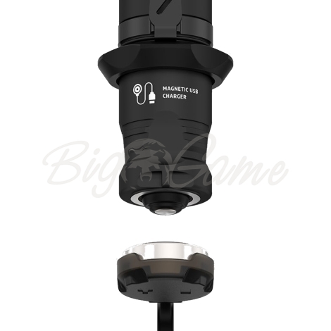 Фонарь тактический ARMYTEK Predator Pro Magnet USB Белый цвет Матовый черный фото 2