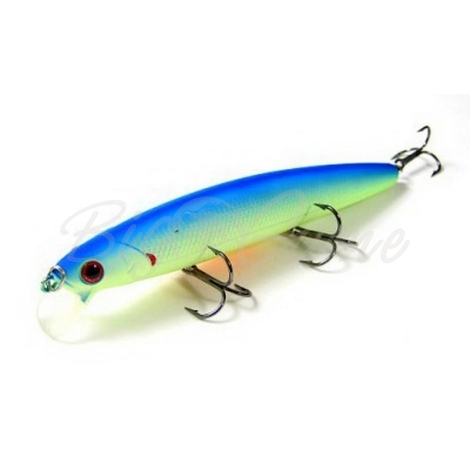 Воблер LUCKY CRAFT Flash Minnow 110 SP цв. Chartreuse Light Blue фото 1