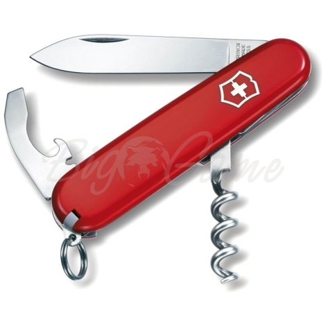 Нож VICTORINOX Waiter 84мм 9 функций цв. красный фото 1