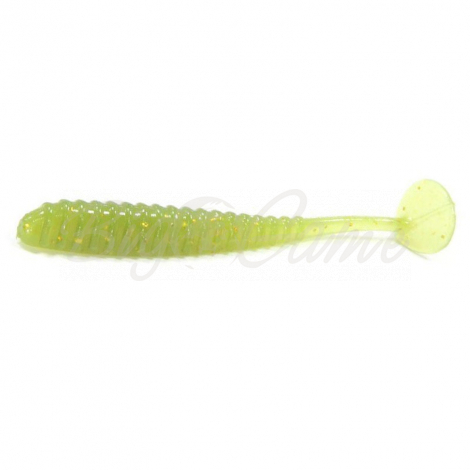 Слаг REINS Aji Ringer Shad 1,5" (15 шт.) цв. 035-Green Sparkling фото 1