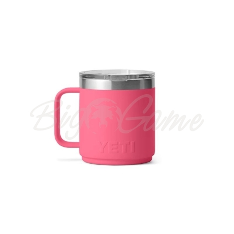 Термокружка YETI Rambler Stackable Mug CL w/Magslider Lid 296 цвет Tropical Pink фото 3
