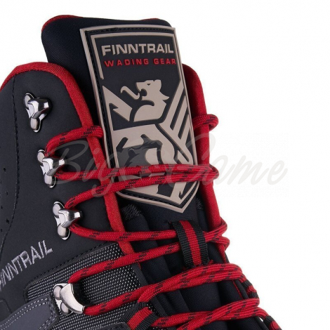 Ботинки забродные FINNTRAIL Speedmaster войлочная подошва 5201_N цвет черный фото 5