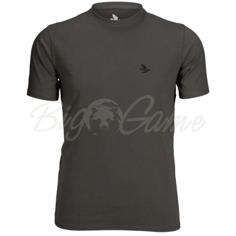 Футболка SEELAND Outdoor 2-pack t-shirt цвет Raven / Pine green фото 2