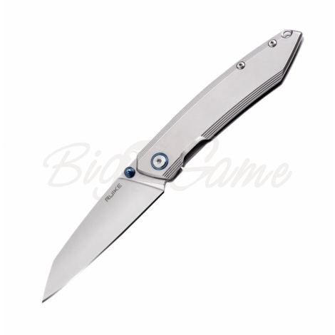 Нож складной RUIKE Knife P831-SF цв. Серый фото 1