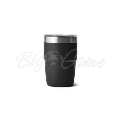 Термостакан YETI Rambler Stackable Cup CL w/Magslider Lid 236 цвет Black фото 2
