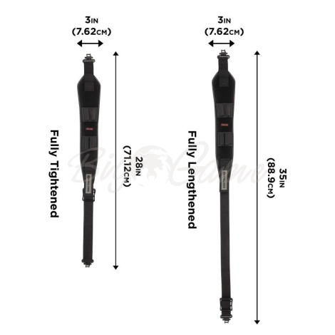 Ремень погонный ALLEN BAK TRAK Bullet Sling цв. Black фото 2