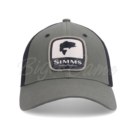 Кепка SIMMS Bass Patch Trucker цвет Olive фото 1