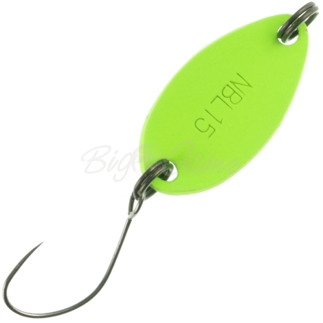 Блесна колеблющаяся JACKALL TIMON Nibble 1,8 г цв. lime yamame фото 2