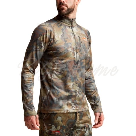 Водолазка SITKA Core Mid Wt Zip-T New цвет Optifade Timber фото 3