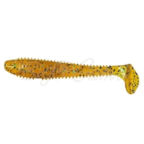 Виброхвост CRAZY FISH Vibro Fat 4" (4 шт.) зап. кальмар код цв. 31 фото 1