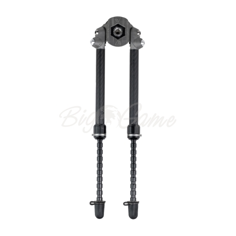 Сошка BACKLANZ Carbon Bipod Notched + Universal Mounting Bracket фото 4