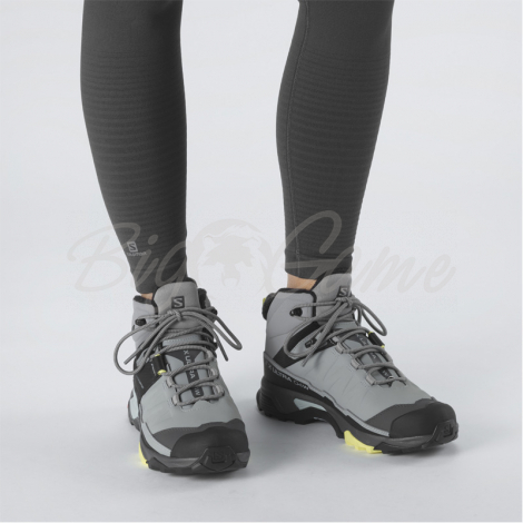 Ботинки SALOMON X Ultra 4 Mid Winter TS CSWP W M цвет Monument / Black / Charlock фото 2