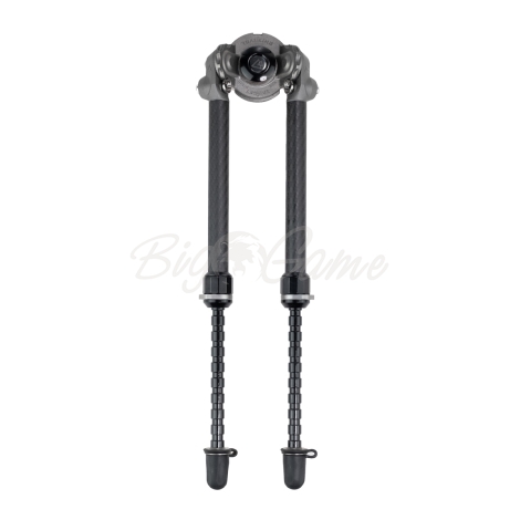 Сошка BACKLANZ Carbon Bipod Notched + Universal Mounting Bracket фото 3
