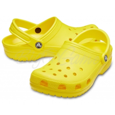 Сабо CROCS Classic цвет желтый фото 5