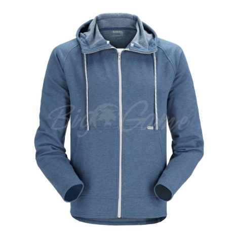 Толстовка SIMMS Vermilion Full-Zip Hoody цвет Navy Heather фото 1