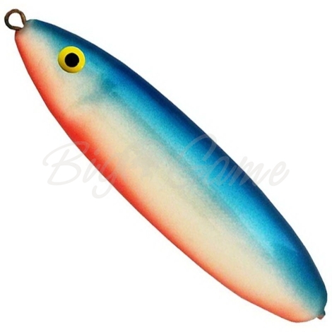 Блесна-незацепляйка RAPALA Minnow Spoon 9 г код цв. BLUE SILVER RED фото 1