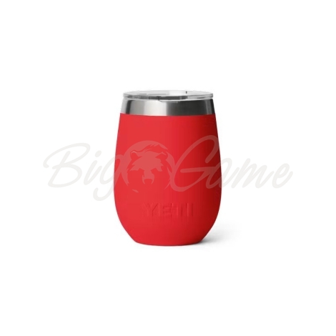 Термостакан YETI Rambler Tumbler Wine CL w/Magslider Lid цвет Rescue Red фото 3
