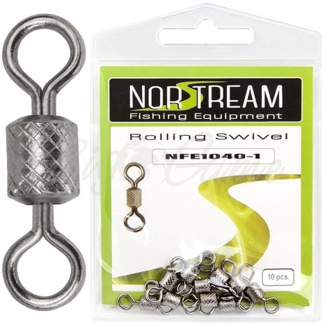 Вертлюг NORSTREAM Rolling swivel 1040 (10 шт.) № 1 фото 1