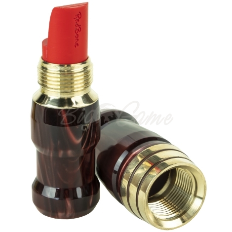 Манок на белолобого гуся D.E.D CUSTOM CALLS Зов вдовы Call of widow Short barrel (делрин) цв. Бордовый перламутр фото 4
