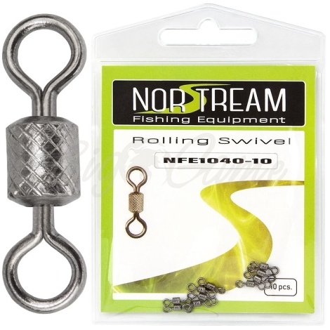 Вертлюг NORSTREAM Rolling swivel 1040 (10 шт.) № 10 фото 1