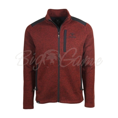 Толстовка KING'S Lifestyle Full-Zip Sweater цвет Heather Brick фото 1