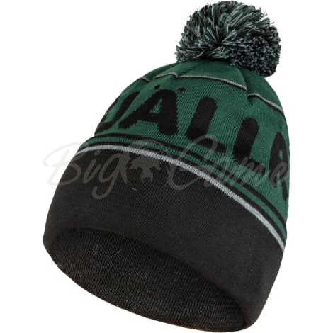 Шапка FJALLRAVEN Pom Hat цвет Arctic Green-Black фото 1