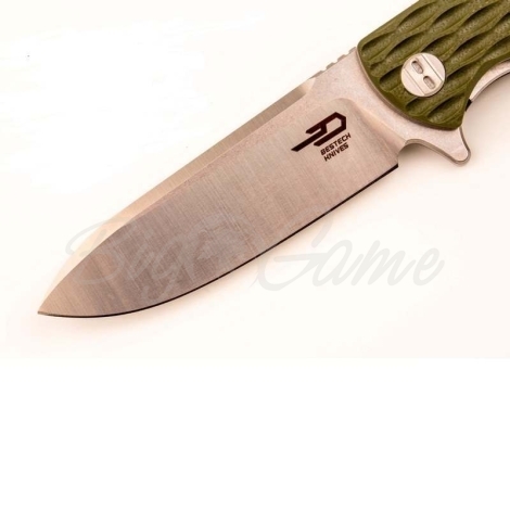 Нож BESTECH Grampus складной цв. зеленый фото 6