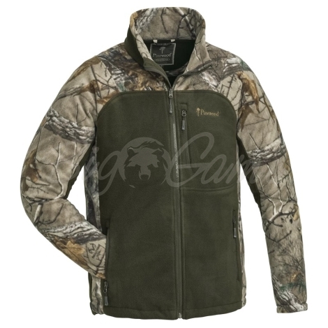 Толстовка PINEWOOD Oviken Fleece Jacket цвет Xtra / Hunting Green фото 1