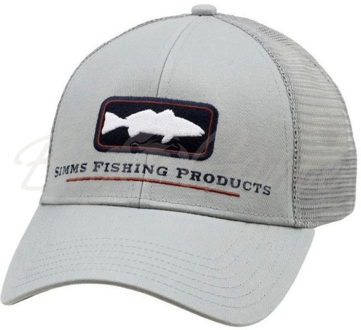 Кепка SIMMS Redfish Icon Trucker цвет Granite фото 1