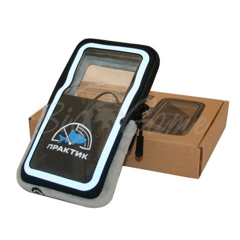 Гермочехол ПРАКТИК для смартфона Премиум цв. Черный фото 1