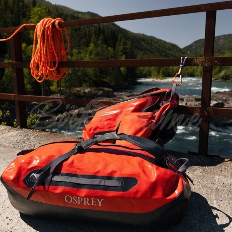 Гермосумка OSPREY Transporter WP Duffel 100 л цвет Mars Orange фото 3