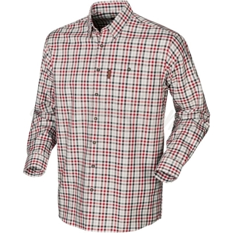 Рубашка HARKILA Milford Shirt цвет Jester red check фото 1