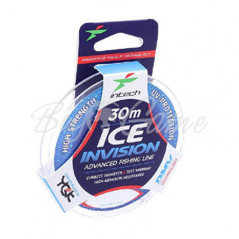 Леска INTECH Invision Ice Line 30 м 0,12 мм фото 1